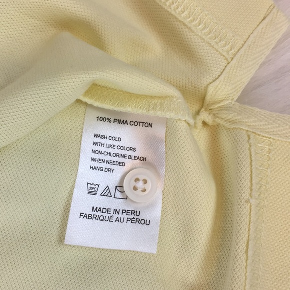 Untuckit Pale Yellow Polo Shirt - Picture 4 of 4